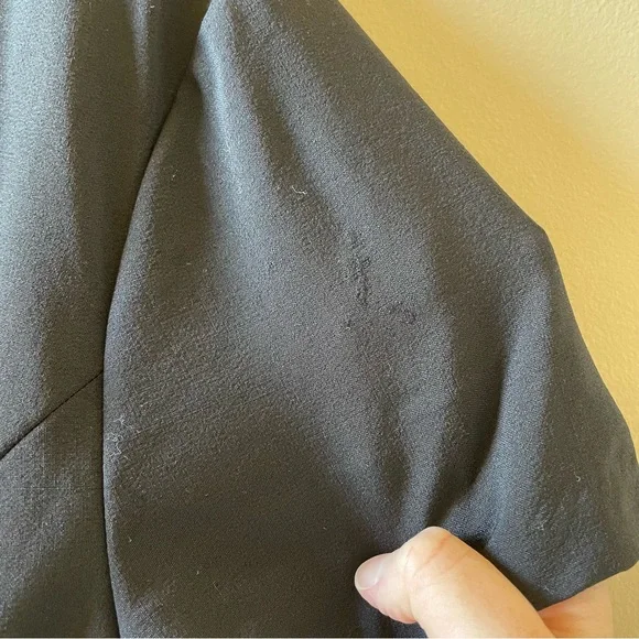 Talbots Womens Black Short Sleeve Dress Size 8 - Picture 4 of 8